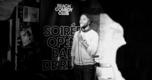 Murphy Ongagna au Beach Comedy Club