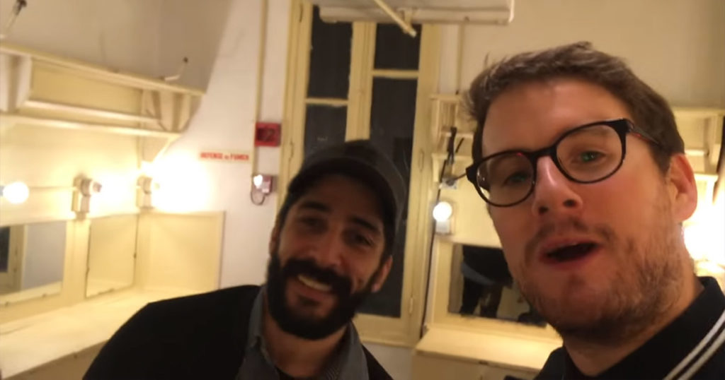 Paul Taylor dans le VLOG Being a comedian, avec Noman Hosni