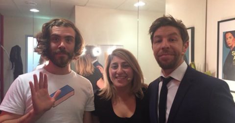 Jean-Philippe de Tinguy, Marion Mezadorian et David Bosteli