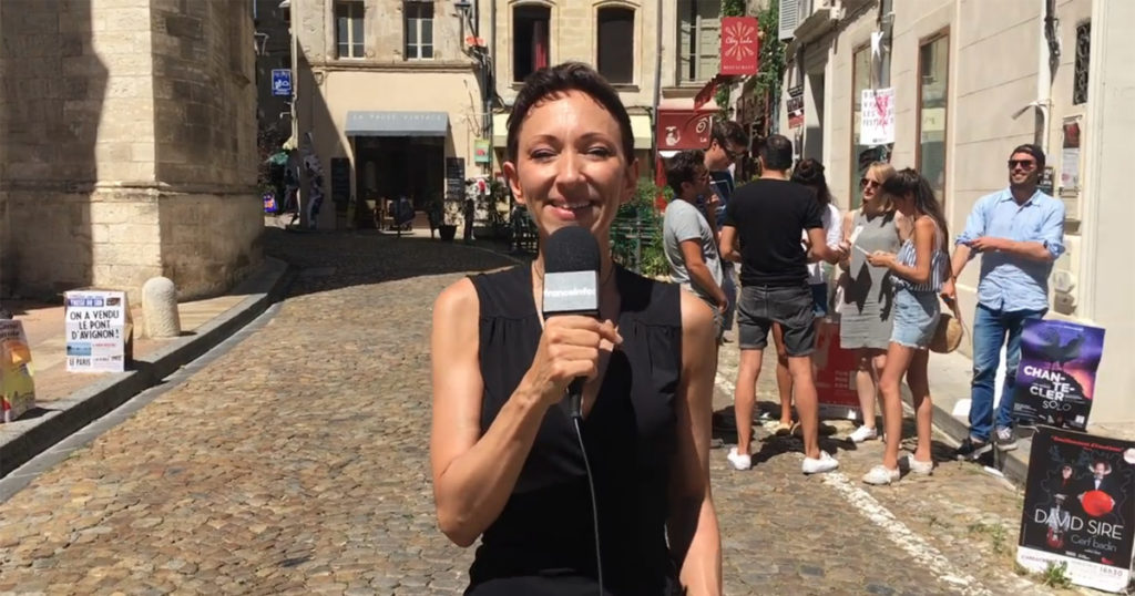 Isabelle Layer, la journaliste humour qui détecte les talents