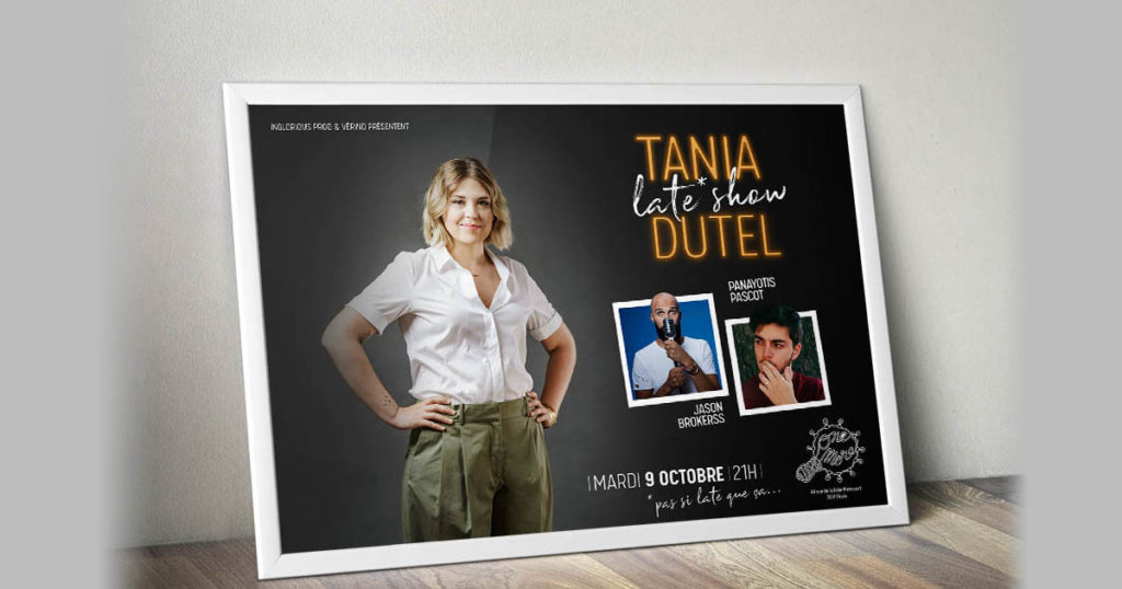 Tania Dutel late show : la première