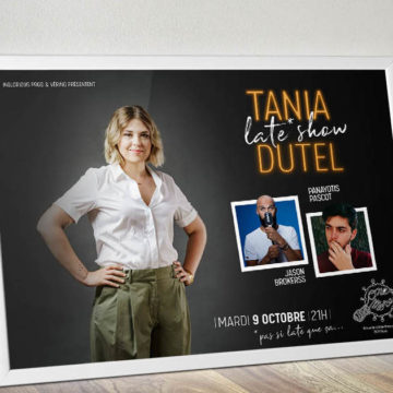 Tania Dutel late show : la première