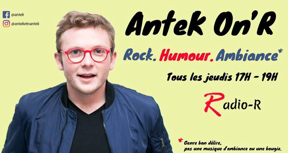 Antek on R, une émission de radio rock, humour et ambiance