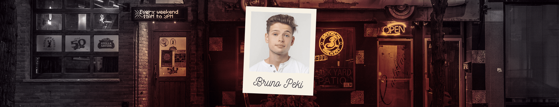 Interview et portrait de l'humoriste suisse Bruno Peki