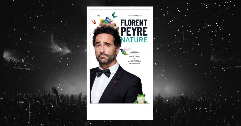 Florent Peyre : affiche du spectacle Nature au Théâtre Trévise