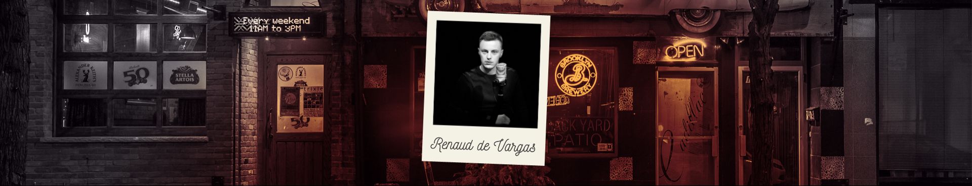 Portrait de Renaud de Vargas, humoriste et chroniqueur suisse