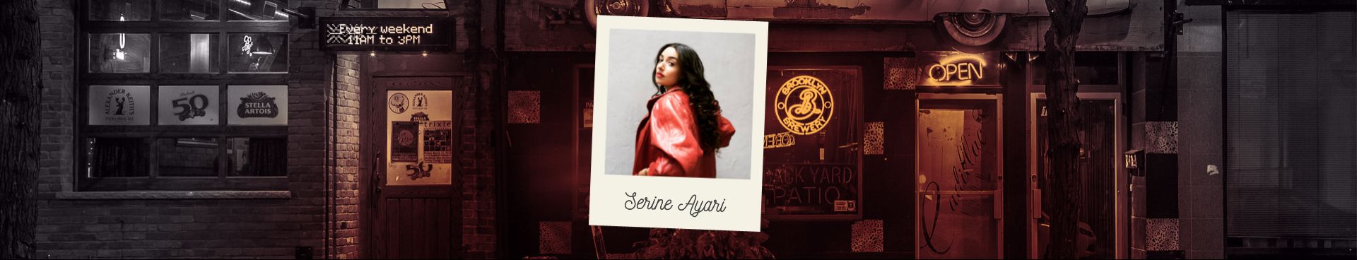 Portrait de Serine Ayari, humoriste de stand-up belge