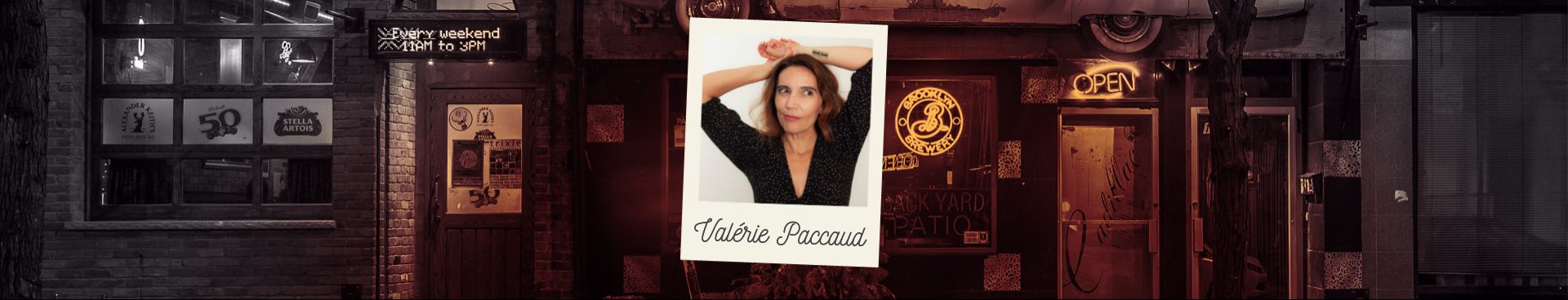 Portrait de Valérie Paccaud, animatrice radio des Bras Cassés et comédienne