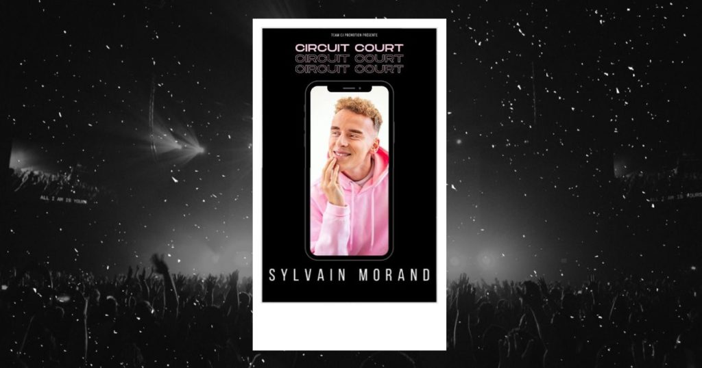 Affiche du spectacle de Sylvain Morand, Circuit Court