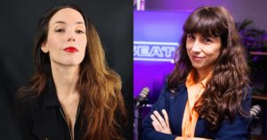 Isabelle Chataignier et Adèle Barber : chroniqueuses humour et politique