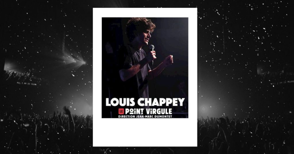Louis Chappey en spectacle au Point Virgule : découvrez l’affiche