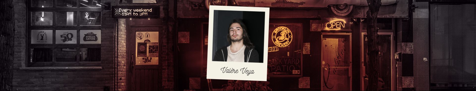 Portrait de Valère Veya, réalisateur radio sur Couleur 3