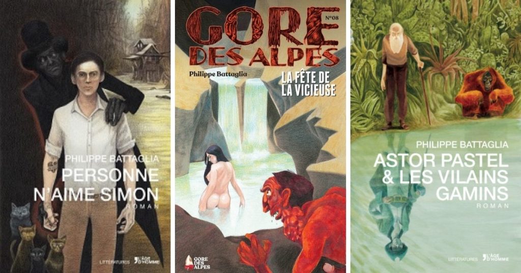 Couvertures de livres de Philippe Battaglia