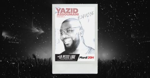 Spectacle Esquisse - Yazid Assoumani à la Petite Loge : découvrez l’affiche du spectacle