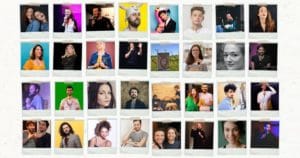 Portraits d’humoristes marquants pour le spot du rire