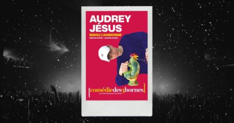 Audrey Jésus dans Bisou l’angoisse : affiche du spectacle