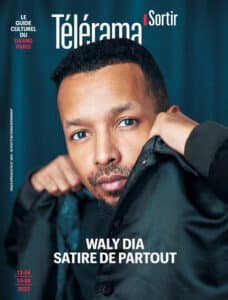 Waly Dia en couverture de Télérama Sortir