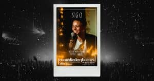Ngo : affiche du spectacle Petites discriminations entre ami·e·s à la Comédie des 3 bornes