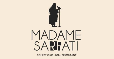 Logo du Madame Sarfati comedy club, bar et restaurant