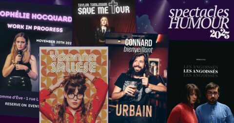 Ophélie Hocquard, Yoanna Sallese, Taylor Tomlinson, Urbain, Les angoissés : notre sélection de spectacles humour 2025