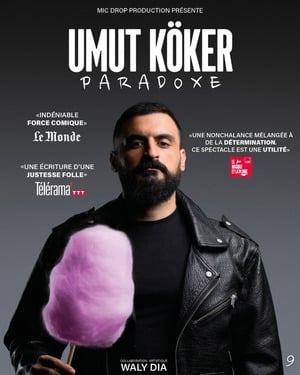 Affiche du spectacle d’Umut Köker : Paradoxe (classé 9e)