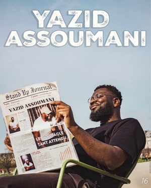 Affiche du spectacle de Yazid Assoumani (classé 16e)