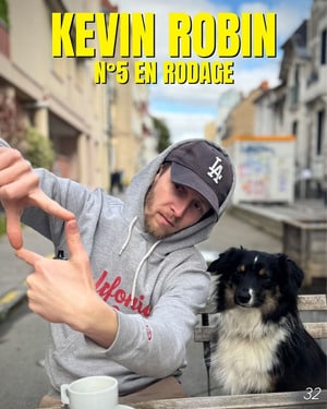 Affiche du spectacle de Kevin Robin (classé 32e)
