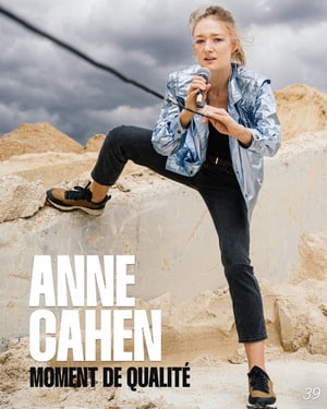 Affiche du spectacle d’Anne Cahen : Moment de qualité (classé 39e)