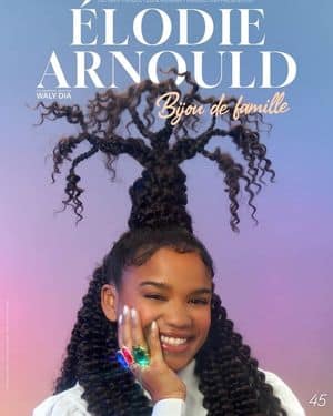 Affiche du spectacle d’Élodie Arnould : Bijou de famille (classé 45e)