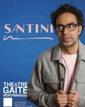 Affiche du spectacle de Julien Santini (classé 25e)