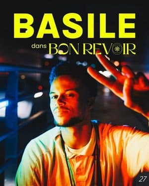 Affiche du spectacle de Basile : Bon revoir (classé 27e)
