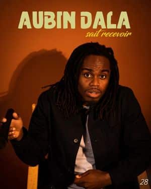 Affiche du spectacle d’Aubin Dala sait recevoir (classé 28e)