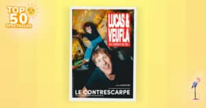 Affiche du spectacle de Lucas et Veufla, En carence de fer, au théâtre le Contrescarpe
