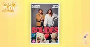 Affiche du spectacle de Sophie et Alex, Solides, au théâtre BO Saint Martin Affiche du spectacle de Sophie et Alex, Solides, au théâtre BO Saint Martin