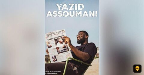 Affiche du spectacle de Yazid Assoumani au Point Virgule