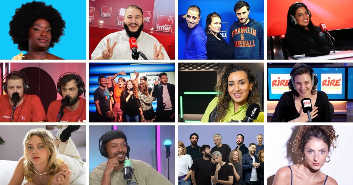 L’humour à la radio francophone : portraits d’humoristes en France, Belgique et Suisse